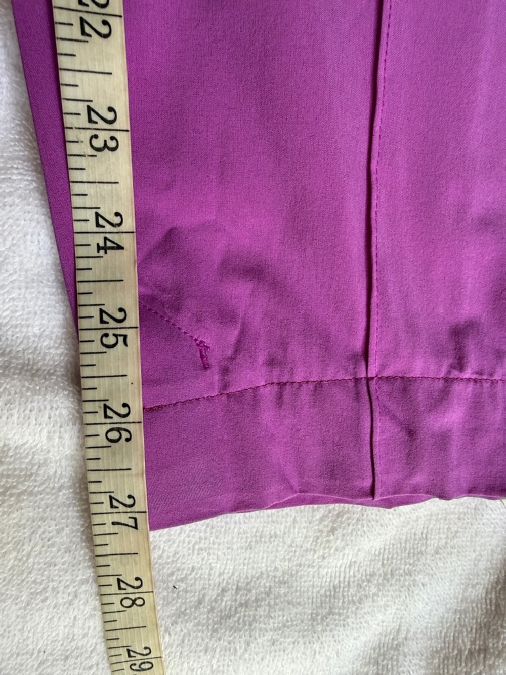 Athleta Brooklyn Heights Vienna Slim Pants Jazzy Purple High Rise Trouser Size 4 - Picture 11 of 15
